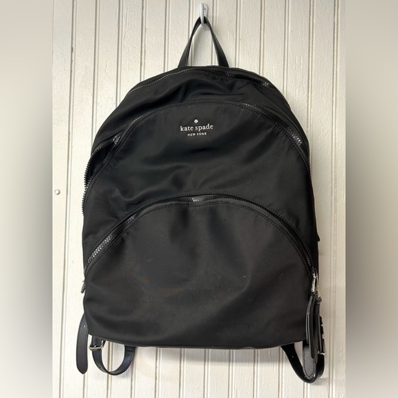 Kate Spade Classic Black Nylon Backpack - Picture 1 of 1